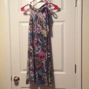 Poliana Plus sugar skull dress.